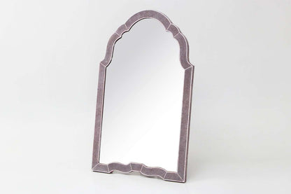 Arden Dressing Table Mirror in Mulberry Shagreen