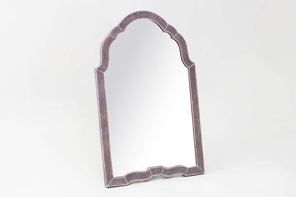 dressing-table-mirror in stylish Mulberry-shagreen by Forwood design