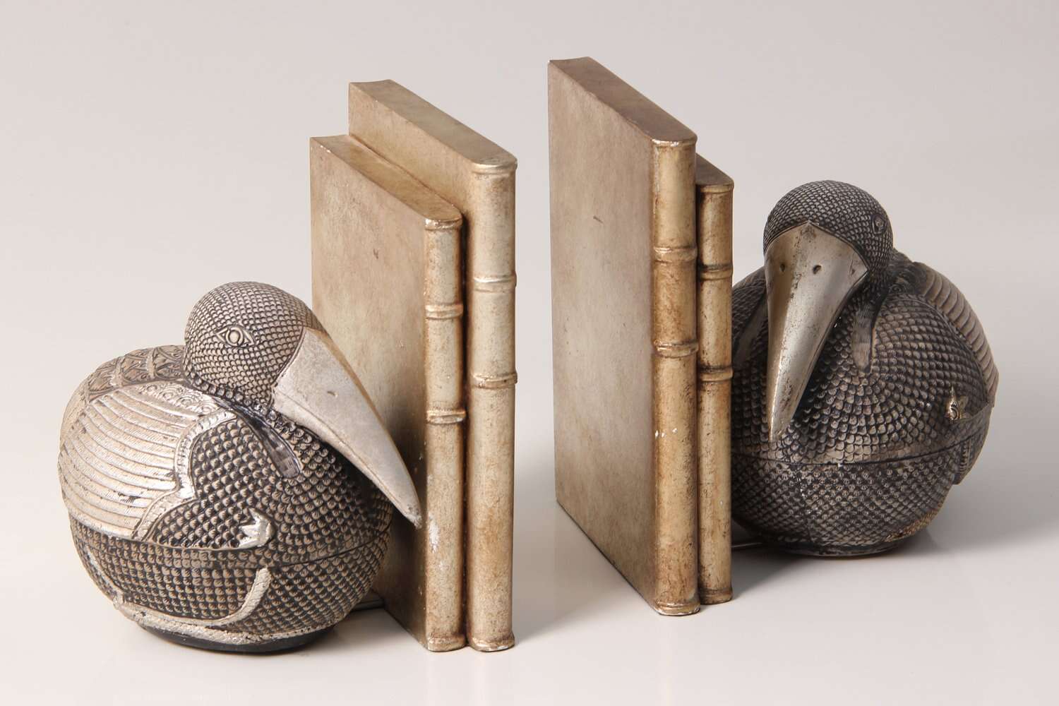 Bookends Silver bird bookends charming gift present