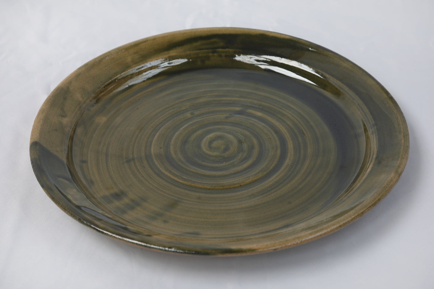 Persian Green Stoneware Serving Platter