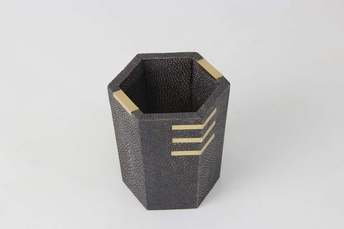 Pen Pot Forwood Design Shagreen Pencil pot pen pot