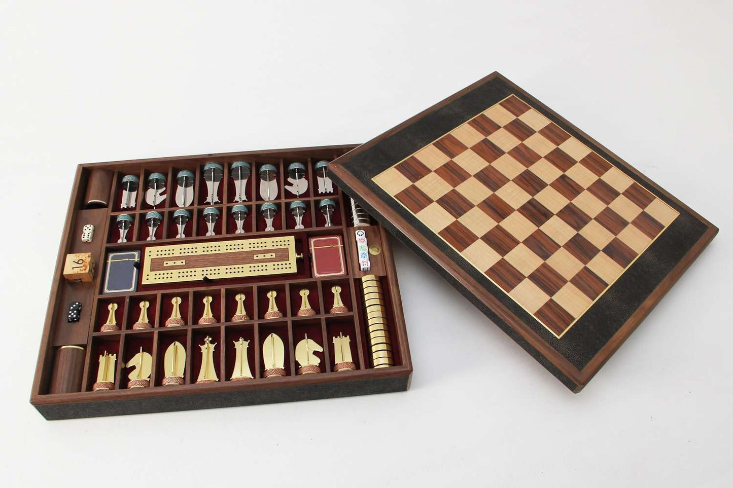 Games Compendium in Seal Brown Shagreen
