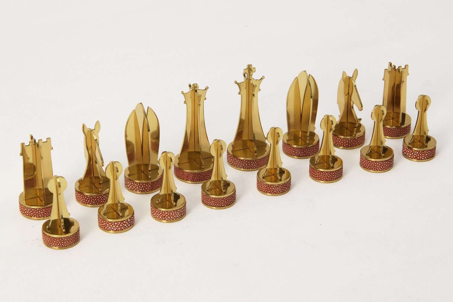 Games compendium Chess pieces Shagreen chess pieces