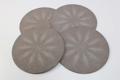 Placemats modern placemats Dune shagreen placemats 
