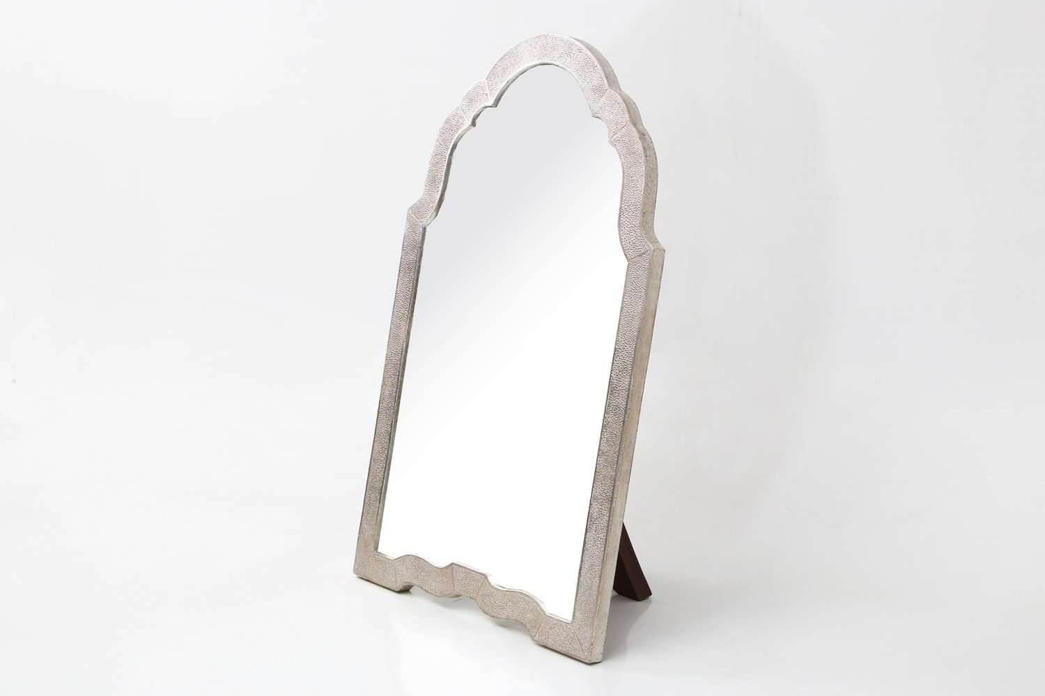 dressing table mirror Silver shagreen dressing table mirror