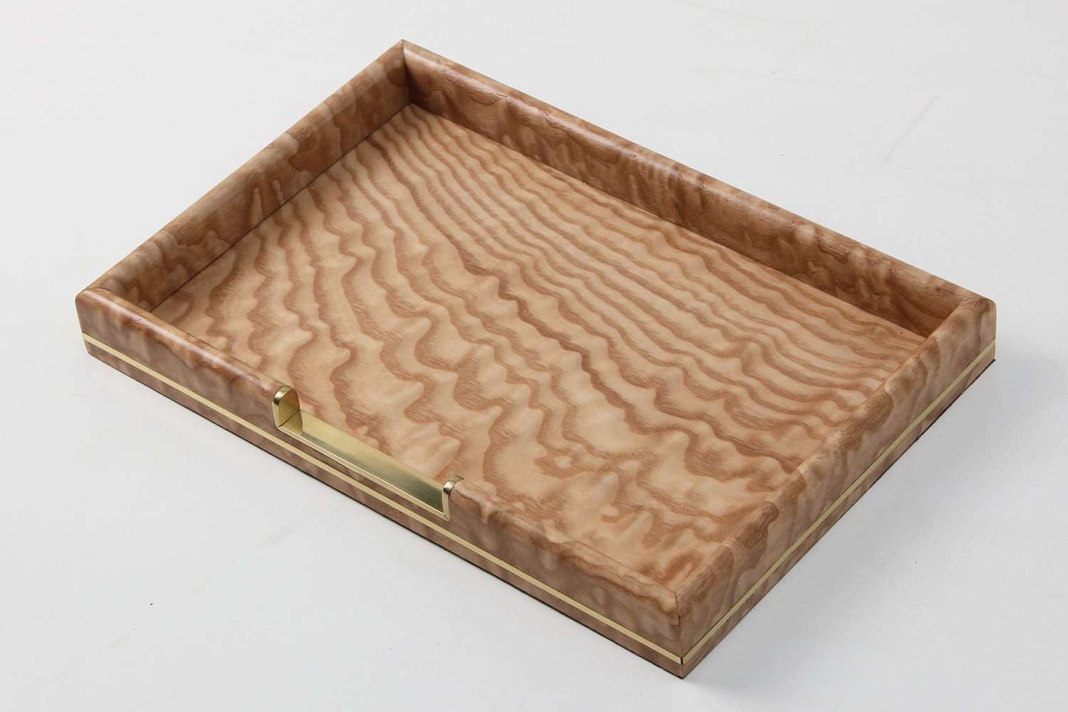 small wooden tray luxury desk tray