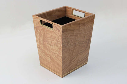 waste paper bin chic Ash waste paper basket