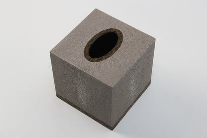 Tissue box holder unique Dune shagreen tissue box cover