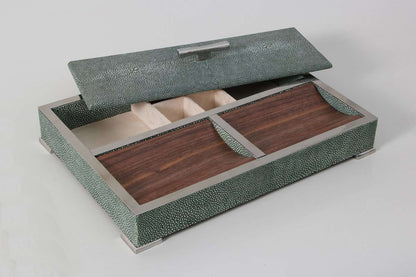 Lincoln-green-shagreen-valet-tray