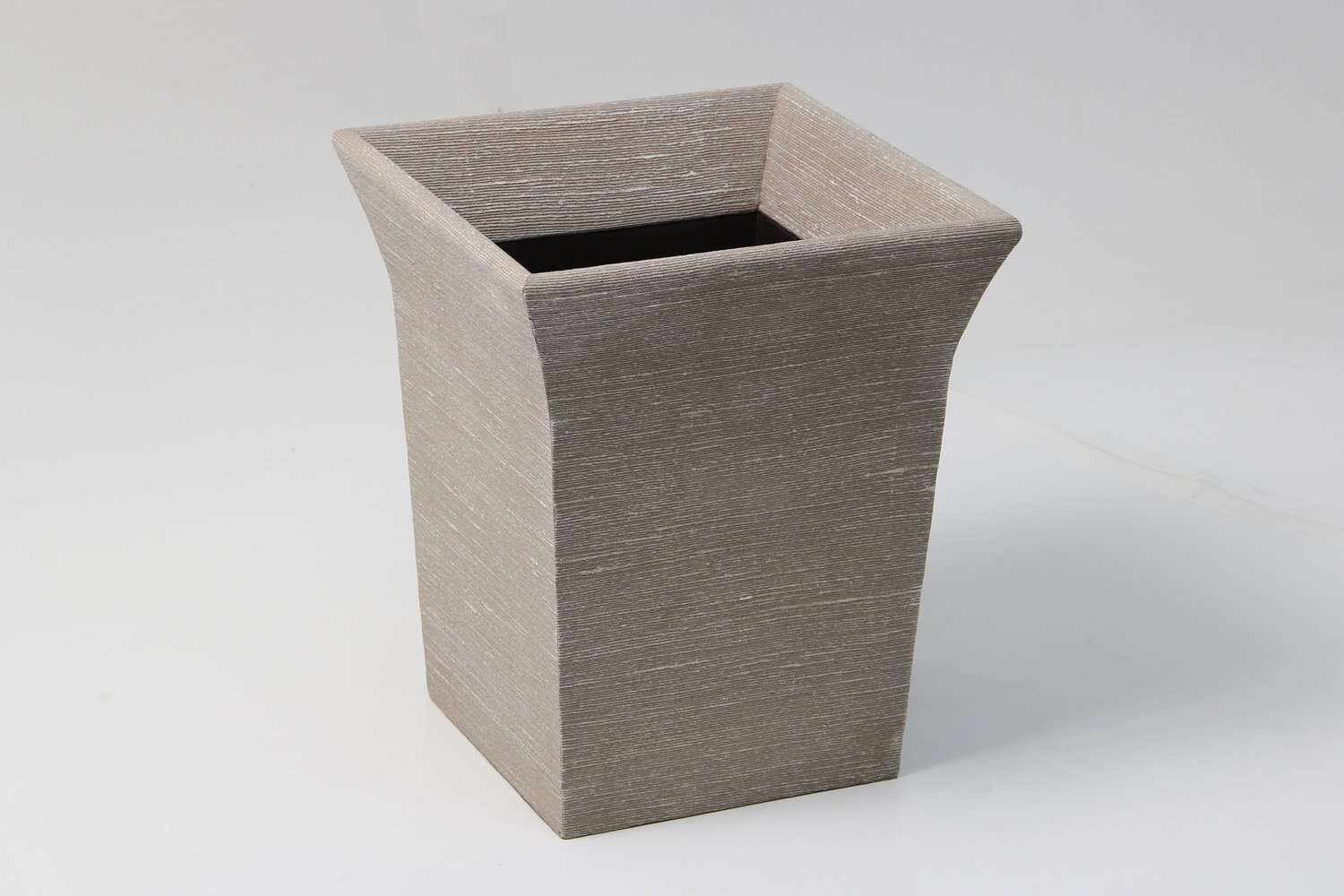 Waste paper bin gorgeous taupe shagreen waste paper bin