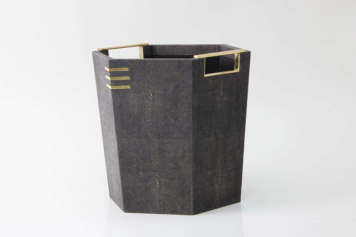 Waste paper bin Forwood design Shagreen Waste paper bin