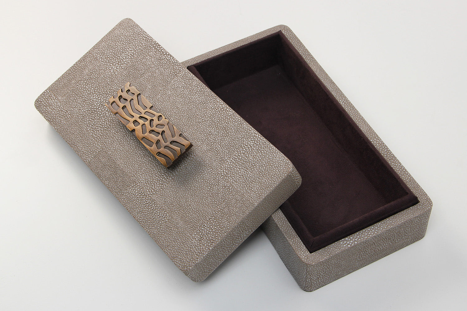 Treasure box shagreen remote box Gift present