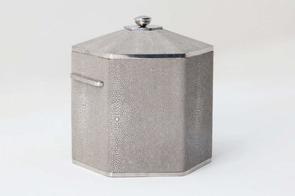 Ice bucket with tongs by Forwood Design