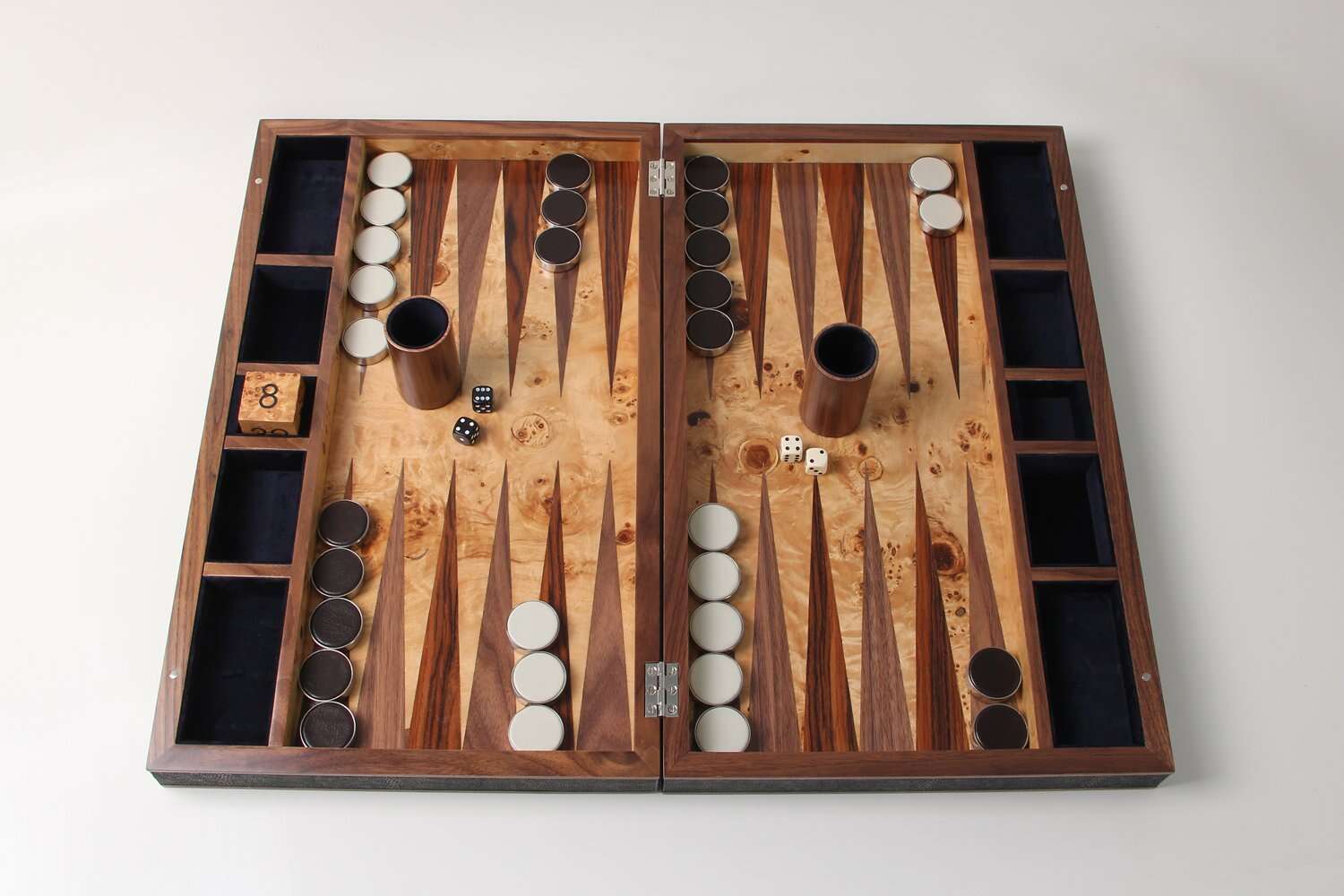 Backgammon board Unique Shagreen Backgammon set