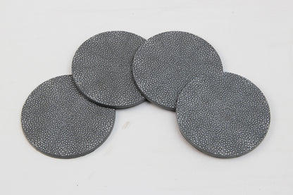 Coasters green Forwood Design Shagreen coasters drinks coasters