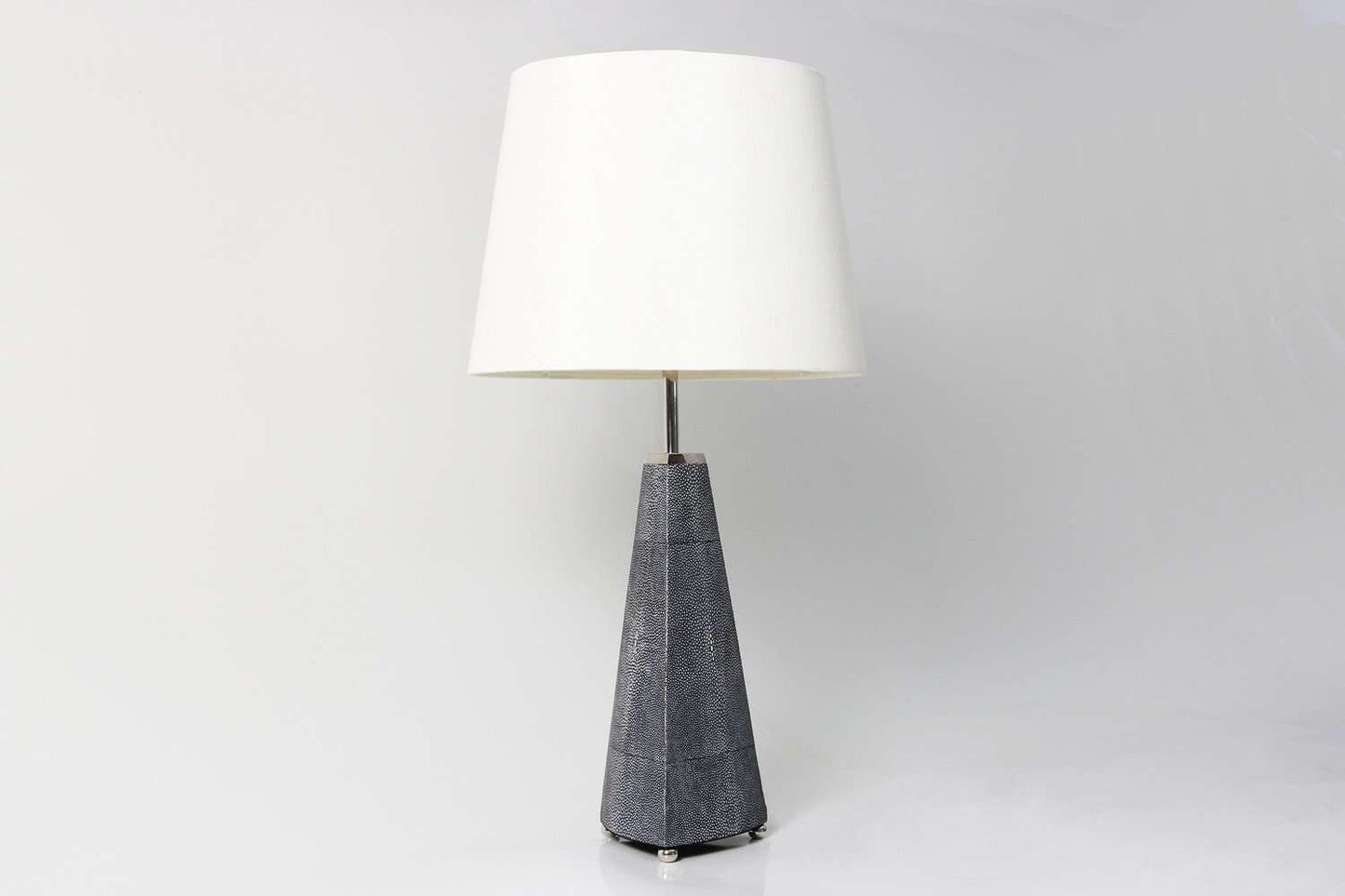 Desk lamp grey shagreen desk lamp chic table lamp