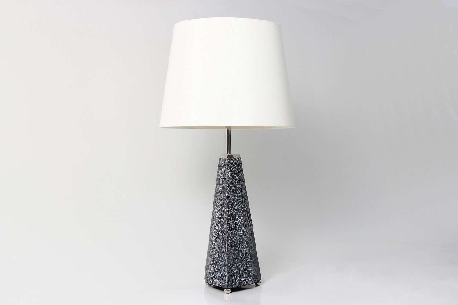 Desk lamp grey shagreen desk lamp chic table lamp