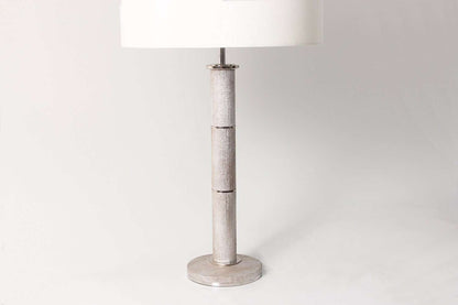 Desk lamp Silver silk desk lamp Silk desk lamp